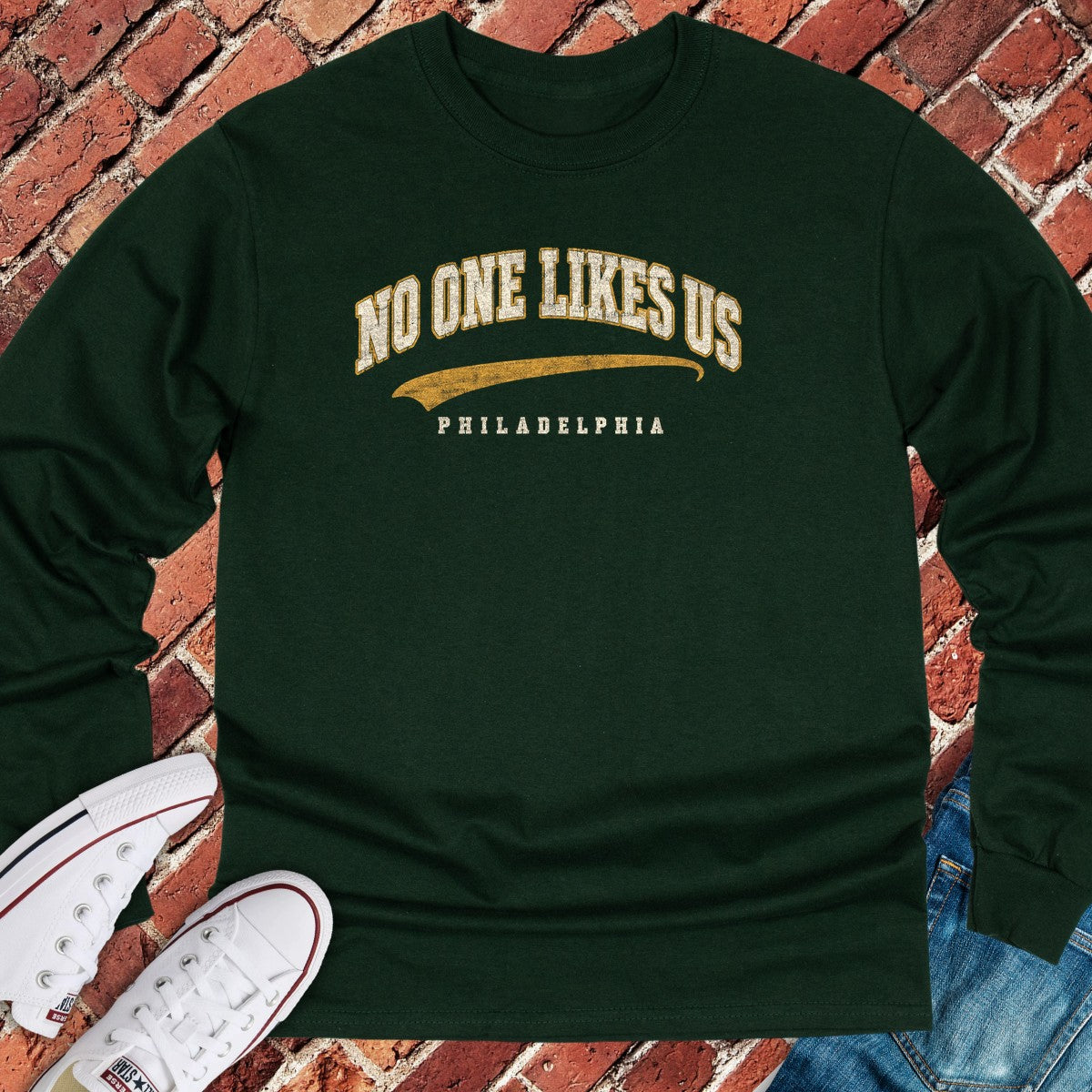 Philly Chant Long Sleeve - Forest Green