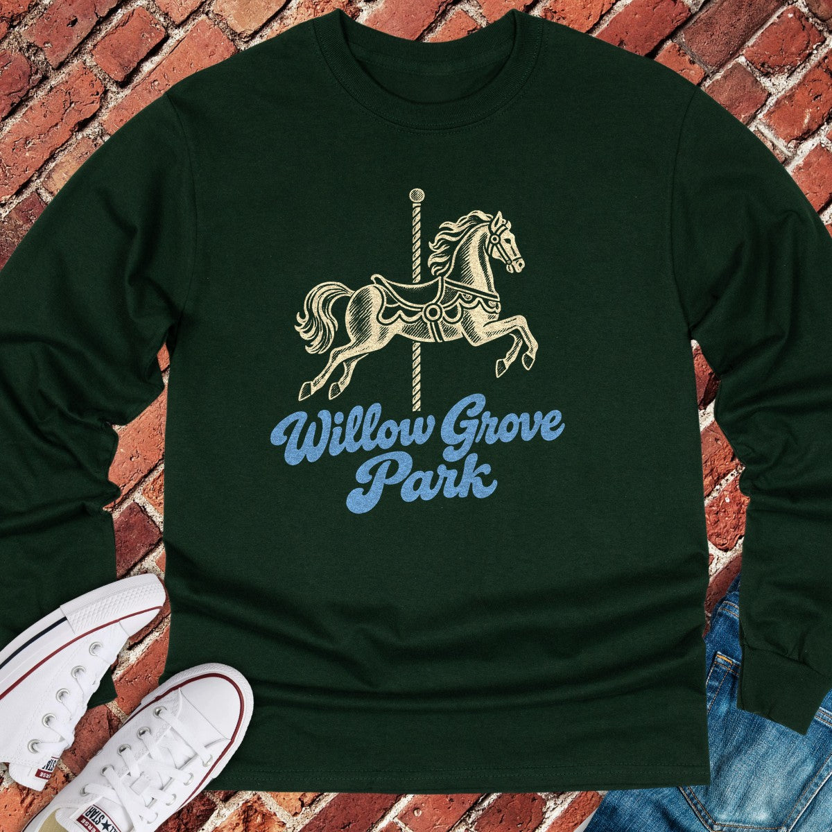Willow Grove Long Sleeve - Forest Green