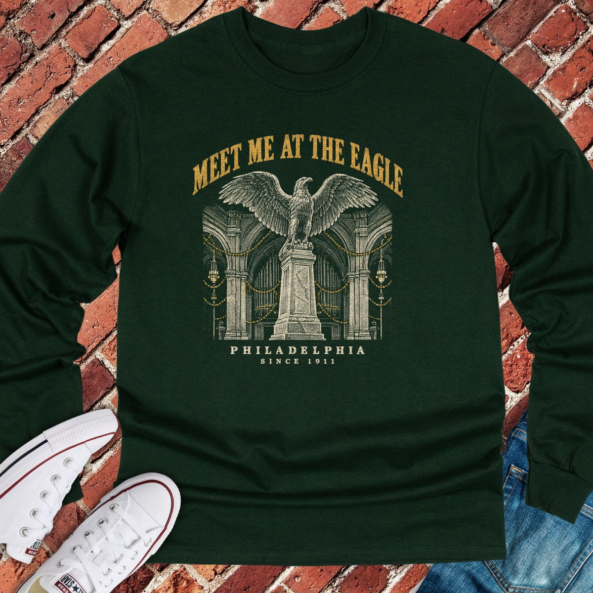 Grand Court Long Sleeve - Forest Green