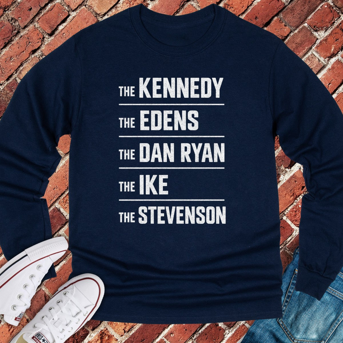 Chicago Expressways Long Sleeve - Navy