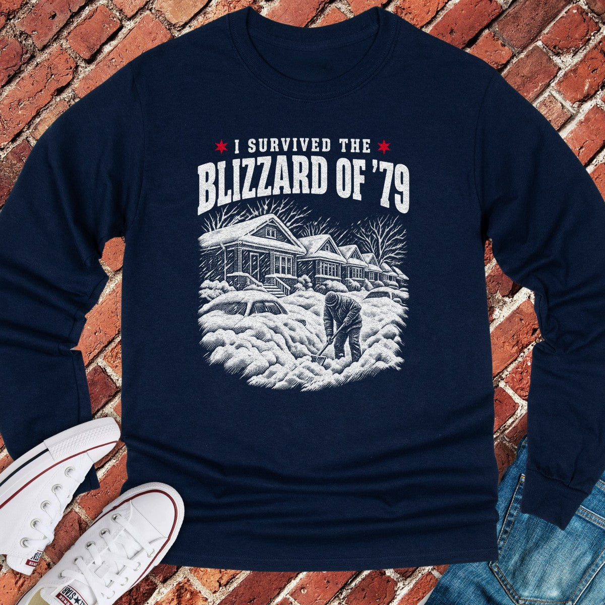 Blizzard 1979 Long Sleeve - Navy