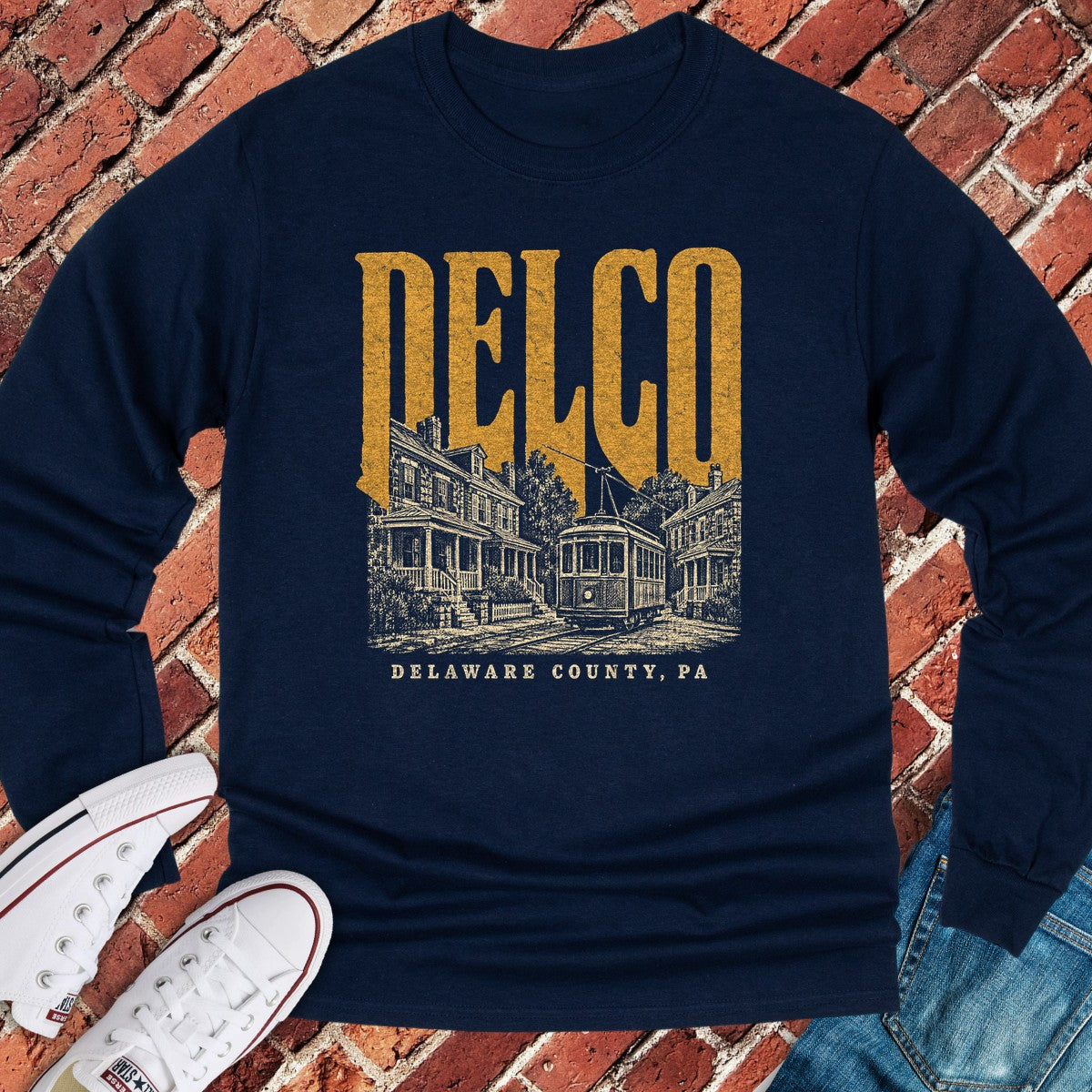 Delco Proud Long Sleeve - Navy