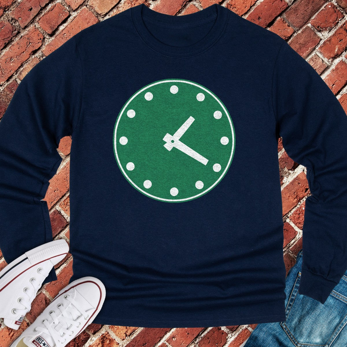 Chicago Time Long Sleeve - Navy