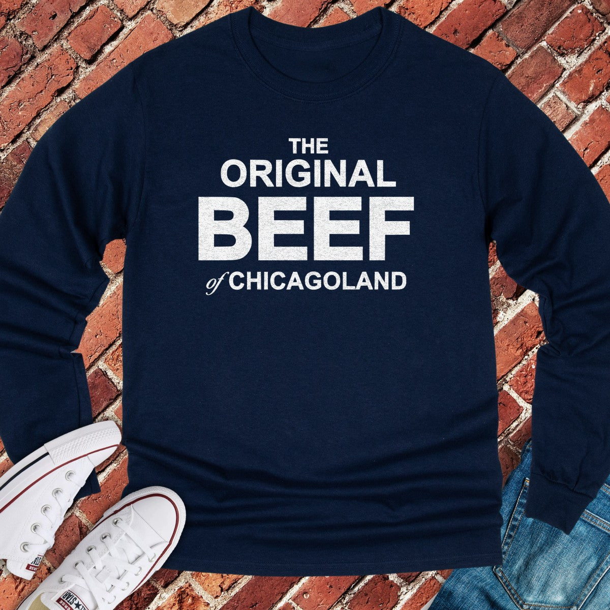 The Original Beef Long Sleeve - Navy