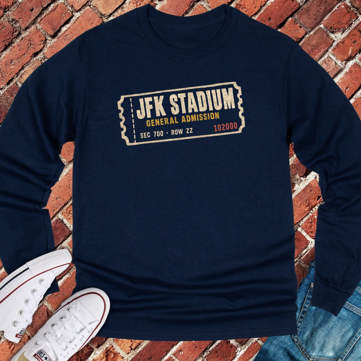 Kennedy Stadium Long Sleeve - Navy