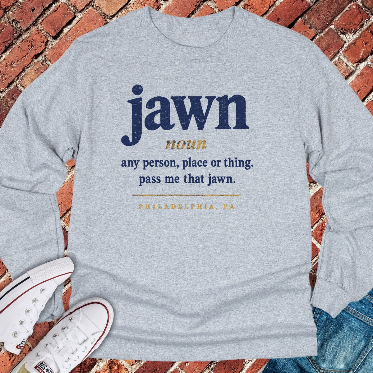 Jawn Defined Long Sleeve - Sport Grey