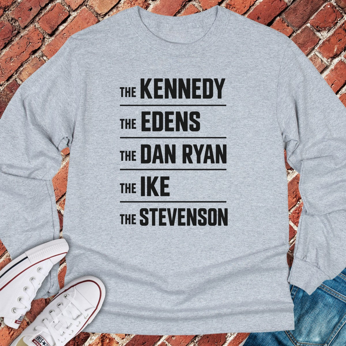 Chicago Expressways Long Sleeve - Sport Grey