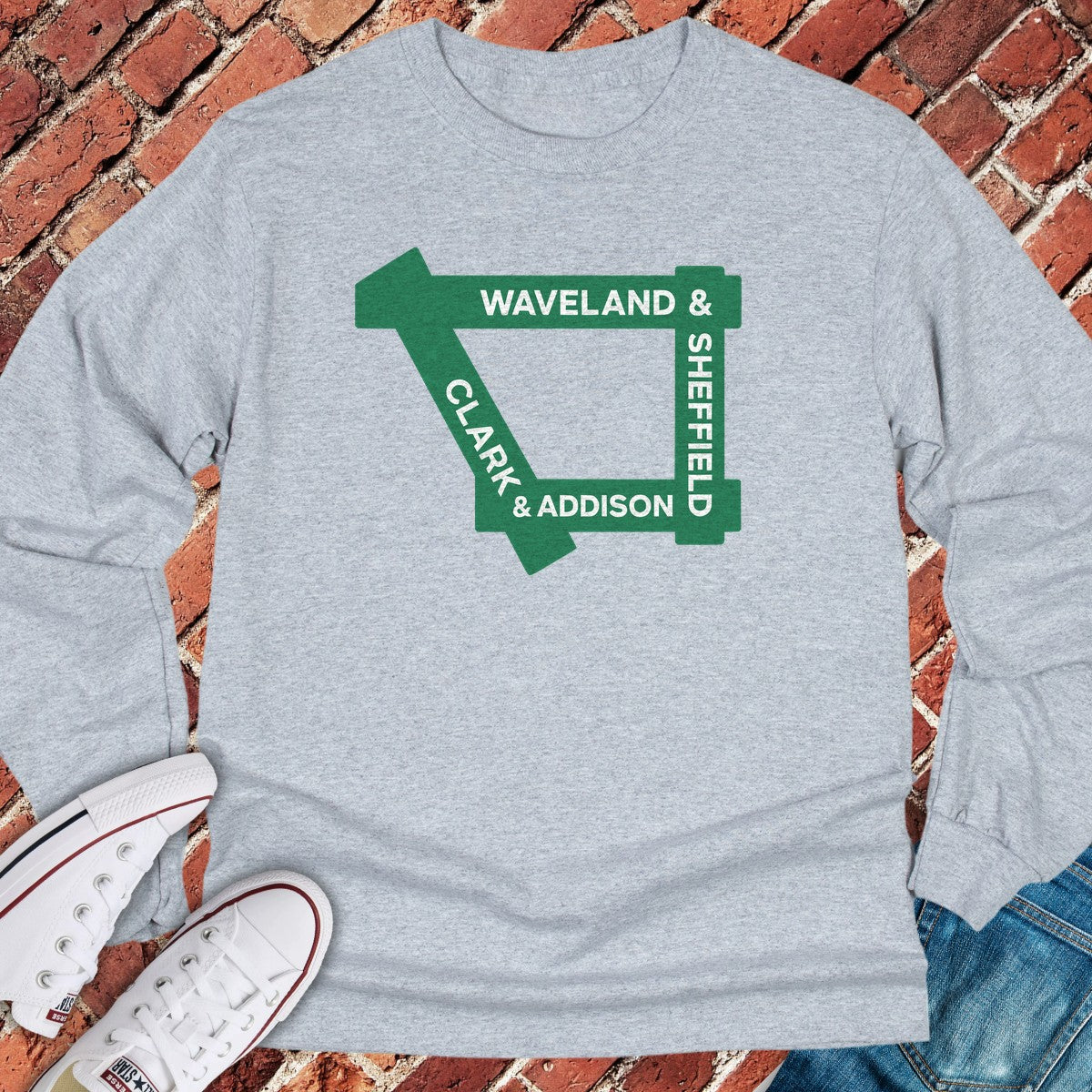 Wrigley Streets Long Sleeve - Sport Grey