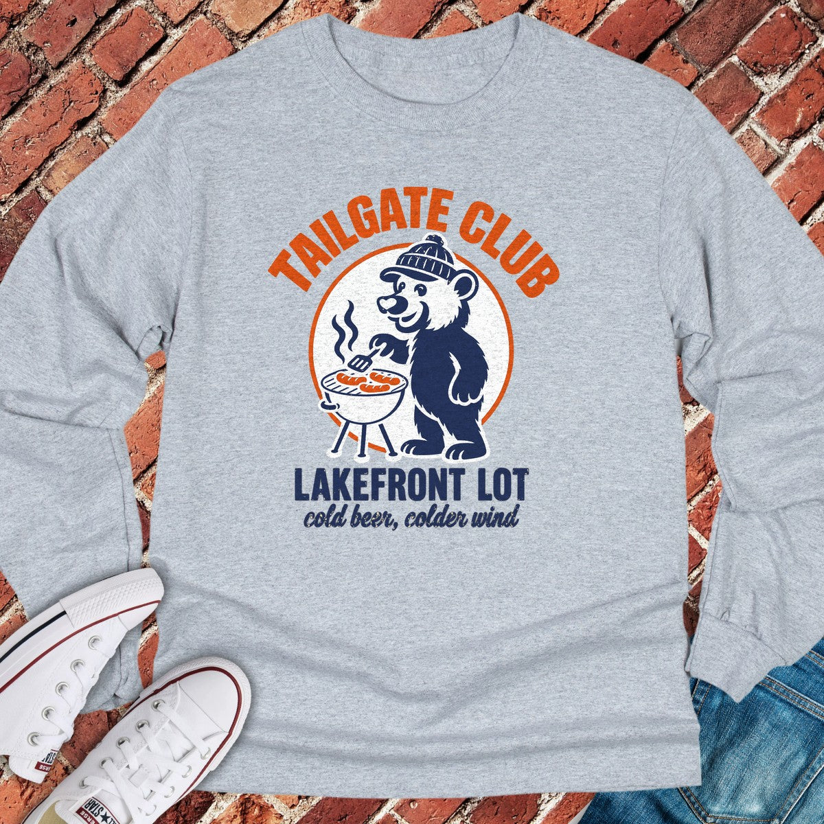 Tailgate Club Long Sleeve - Sport Grey