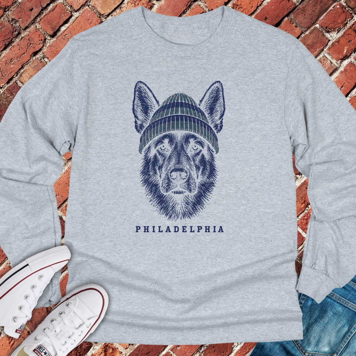 Philly Underdog Long Sleeve - Sport Grey