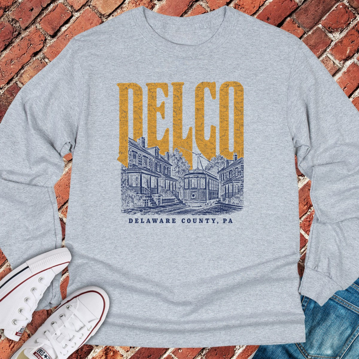 Delco Proud Long Sleeve - Sport Grey