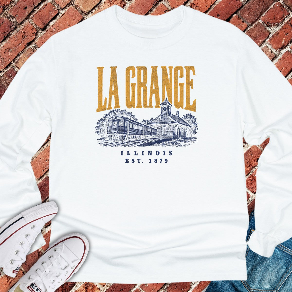 La Grange Long Sleeve - White