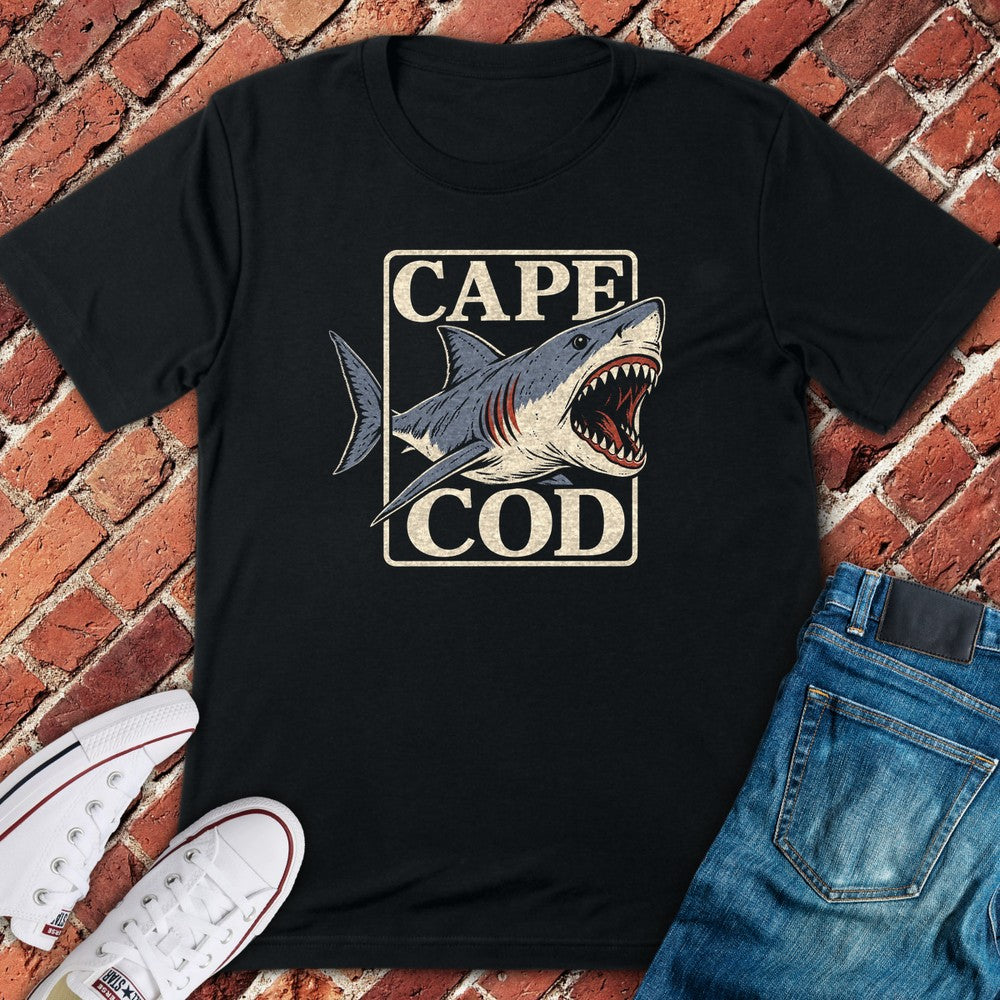 Cape Shark T-Shirt - Black