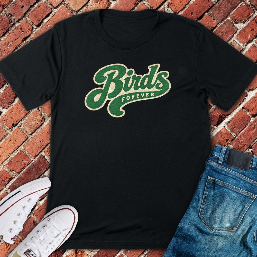 Birds Forever T-Shirt - Black