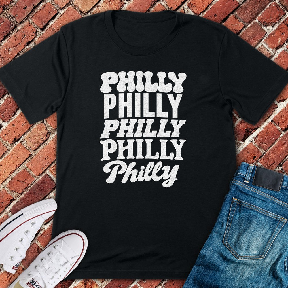 Five Phillys T-Shirt - Black