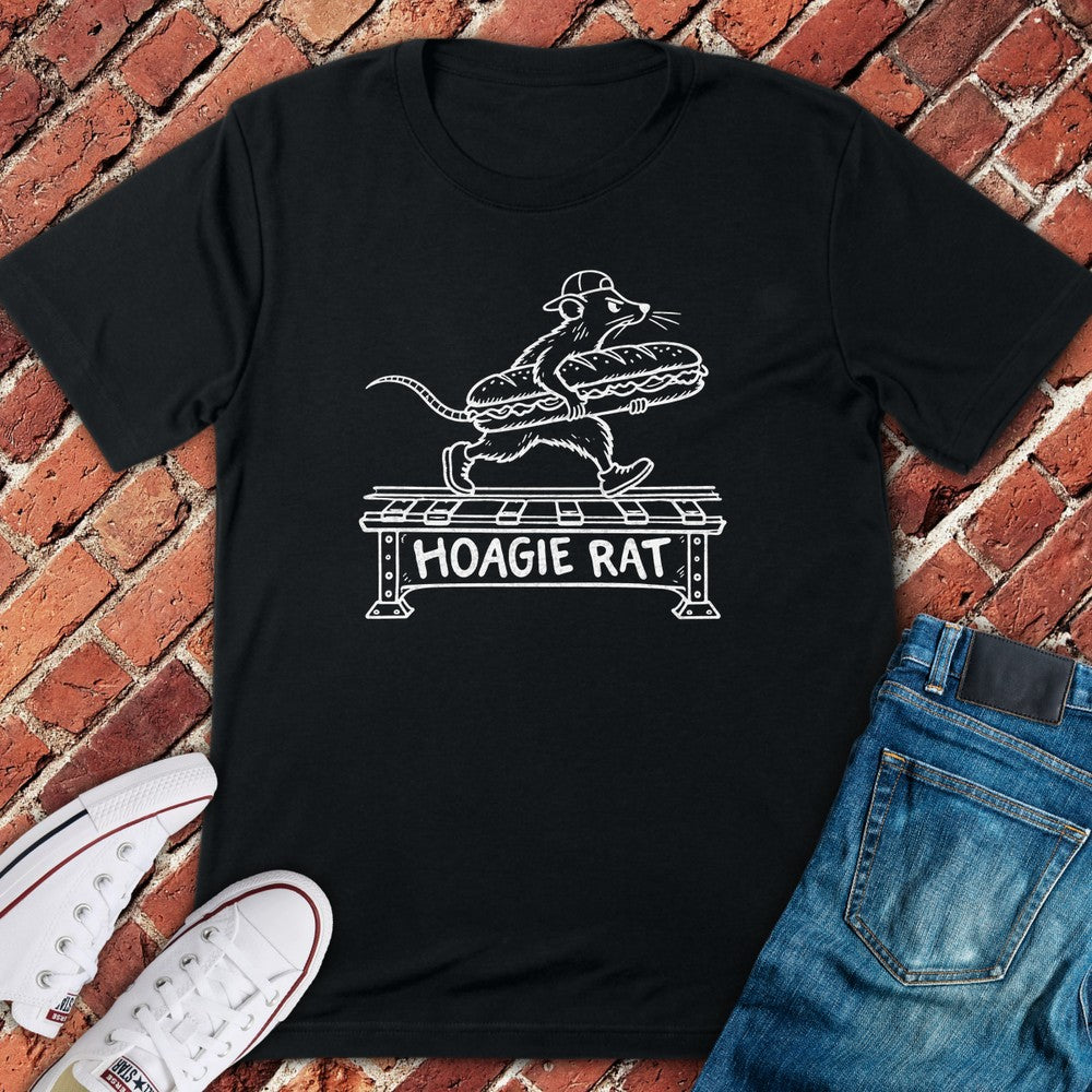 Hoagie Rat T-Shirt - Black