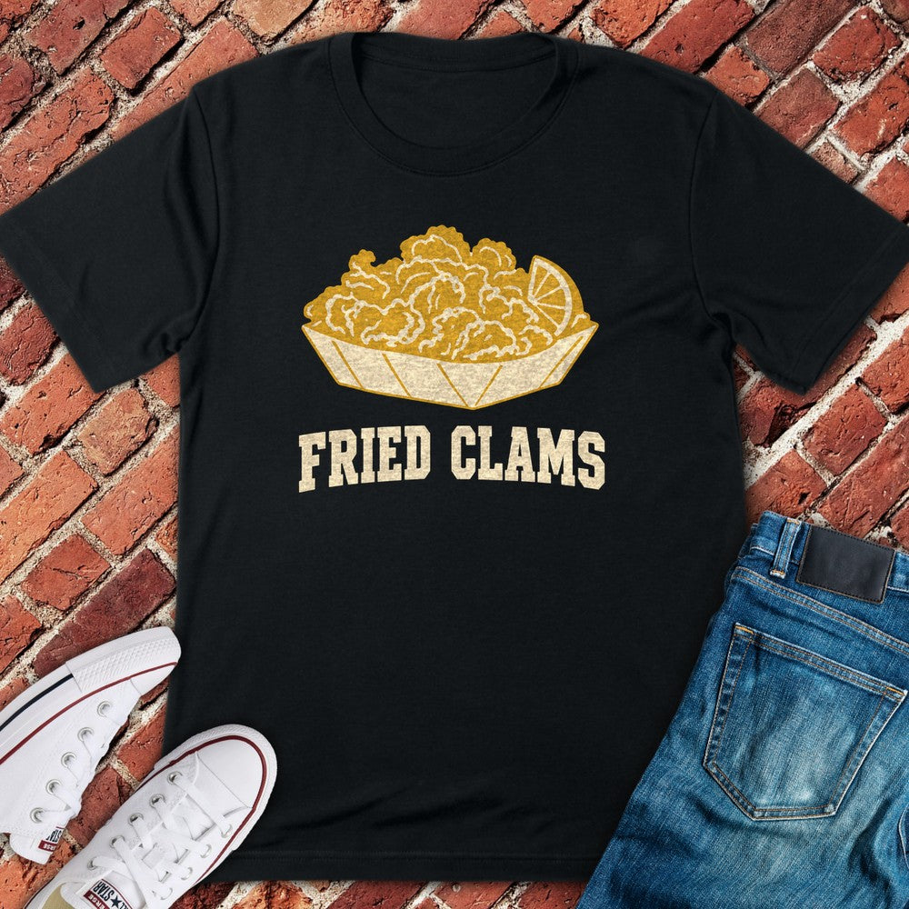 Fried Clams T-Shirt - Black