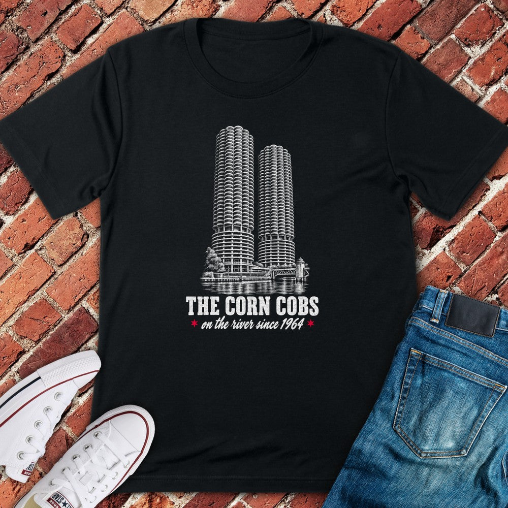 Corn Cobs T-Shirt - Black