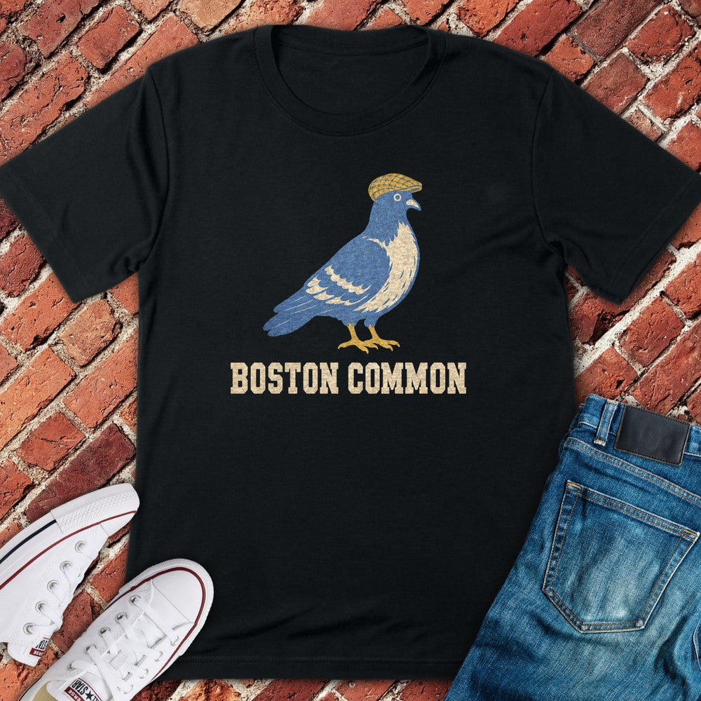 Common Pigeon T-Shirt - Black