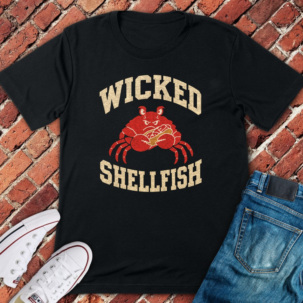 Wicked Shellfish T-Shirt - Black