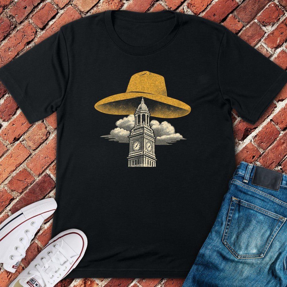 Penn's Hat T-Shirt - Black