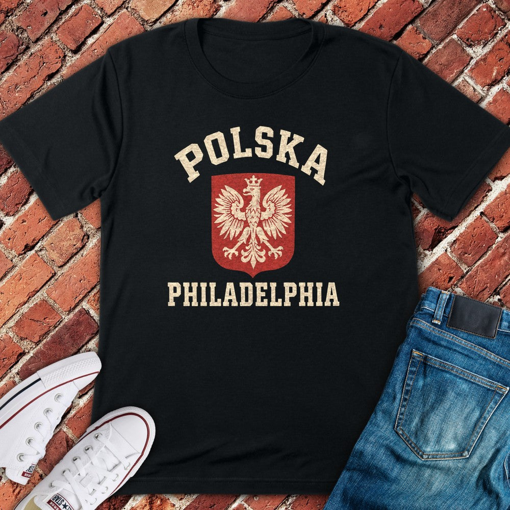 Polska Philly T-Shirt - Black