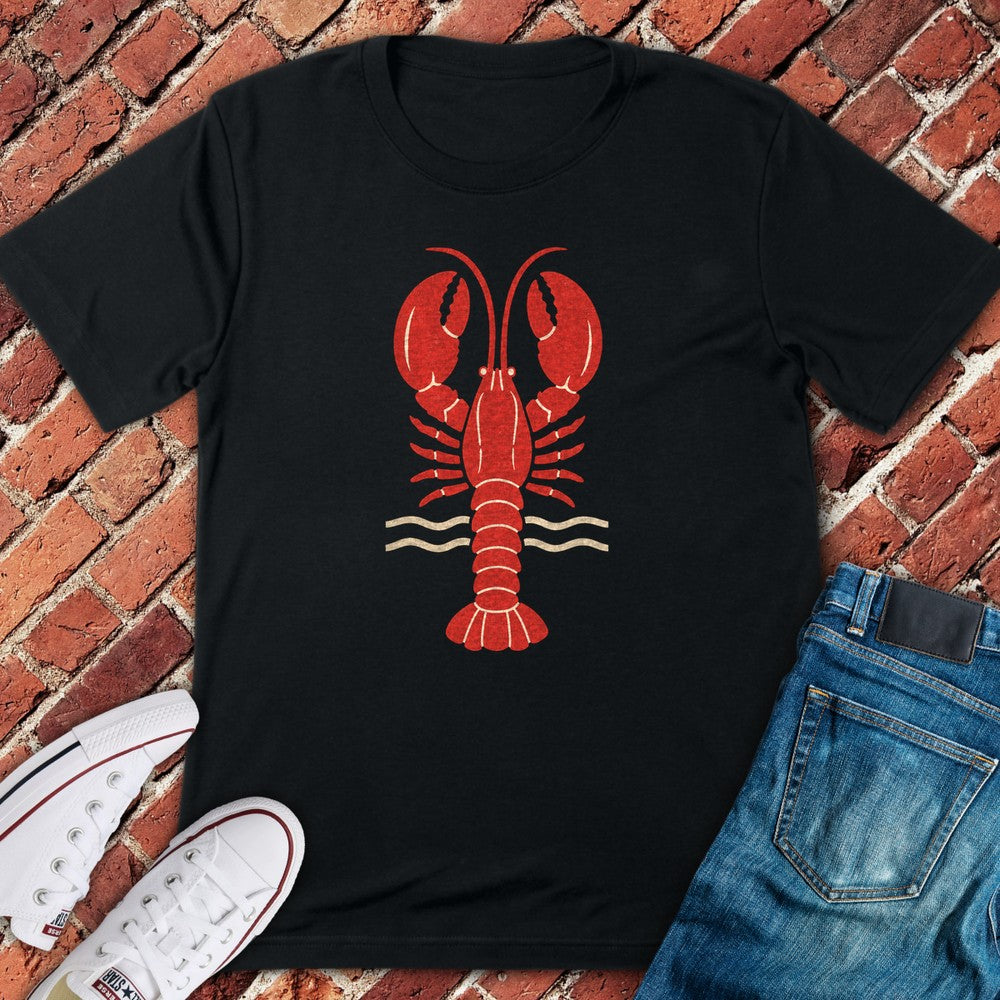 Harbor Lobster T-Shirt - Black