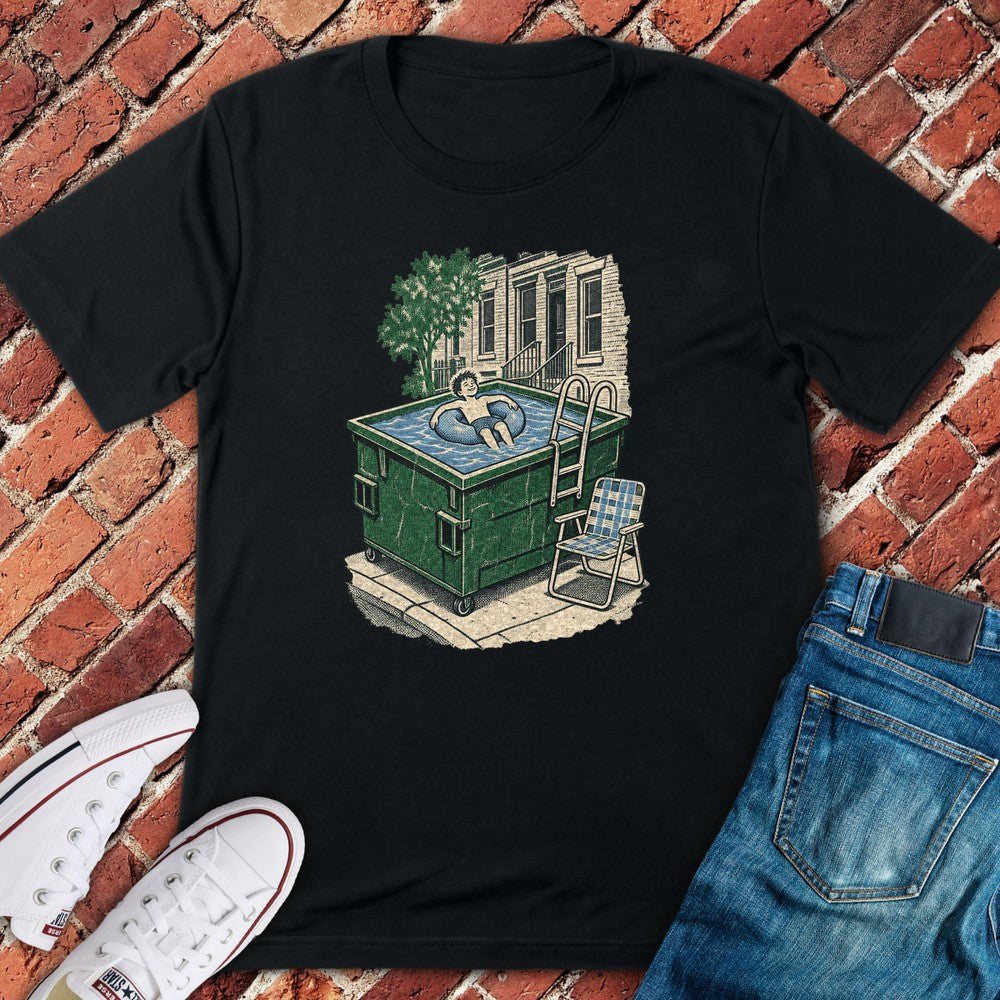 Dumpster Pool T-Shirt - Black