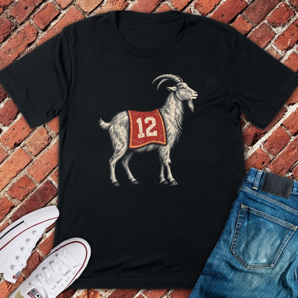 Goat Twelve T-Shirt - Black