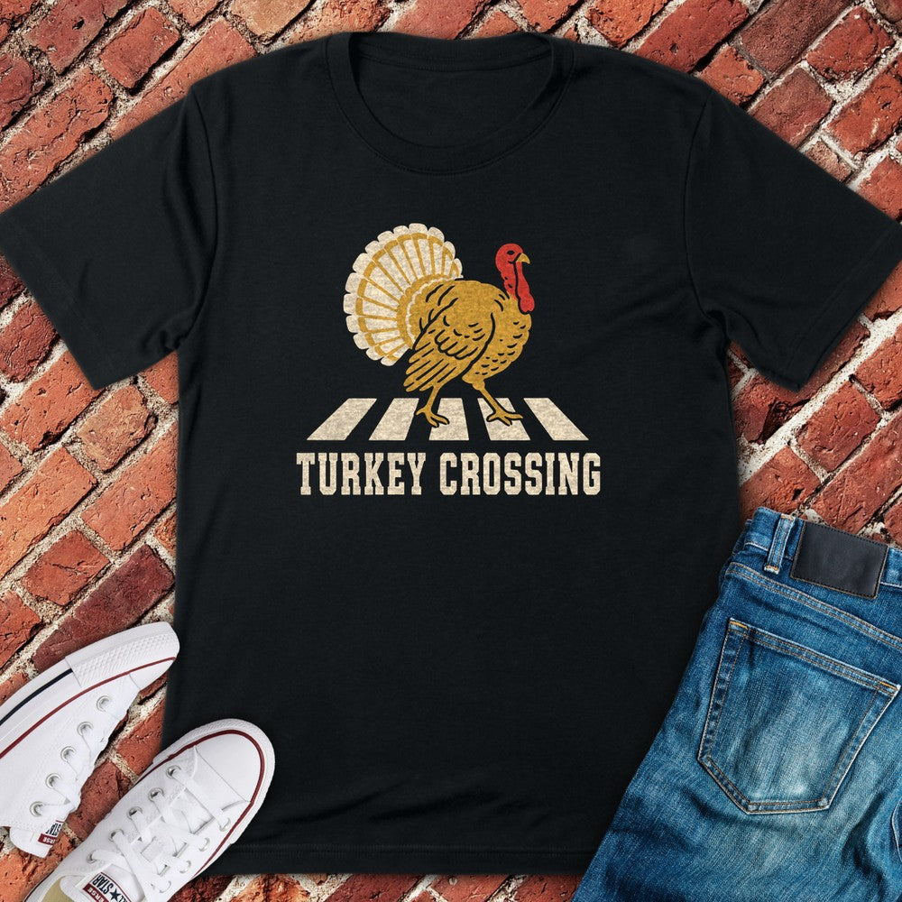 Turkey Crossing T-Shirt - Black