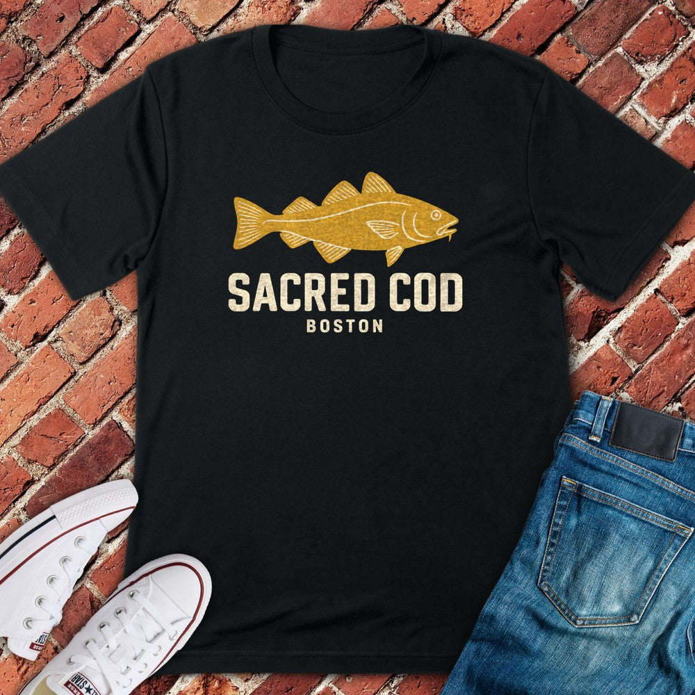 Sacred Cod T-Shirt - Black
