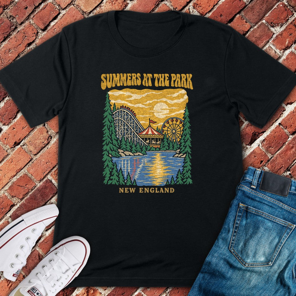 Lakeside Coaster T-Shirt - Black