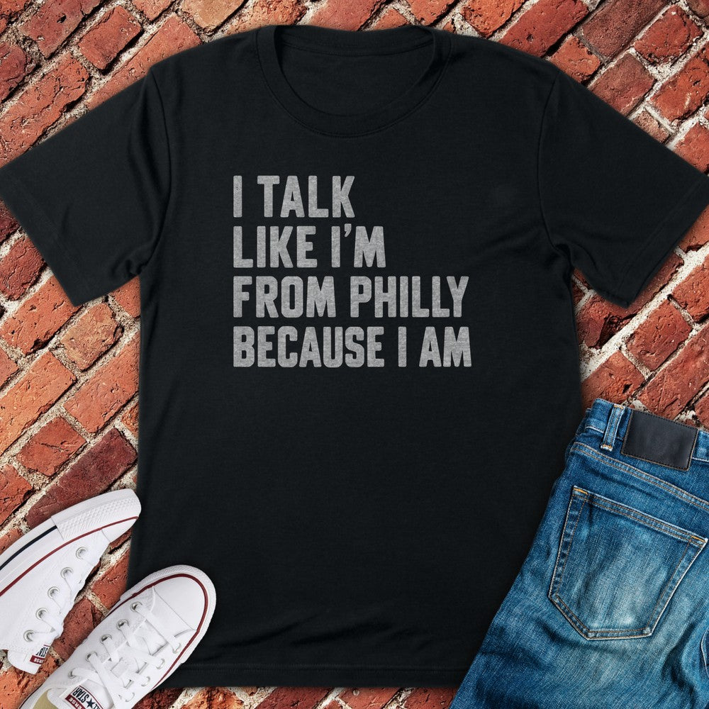 Philly Talk T-Shirt - Black