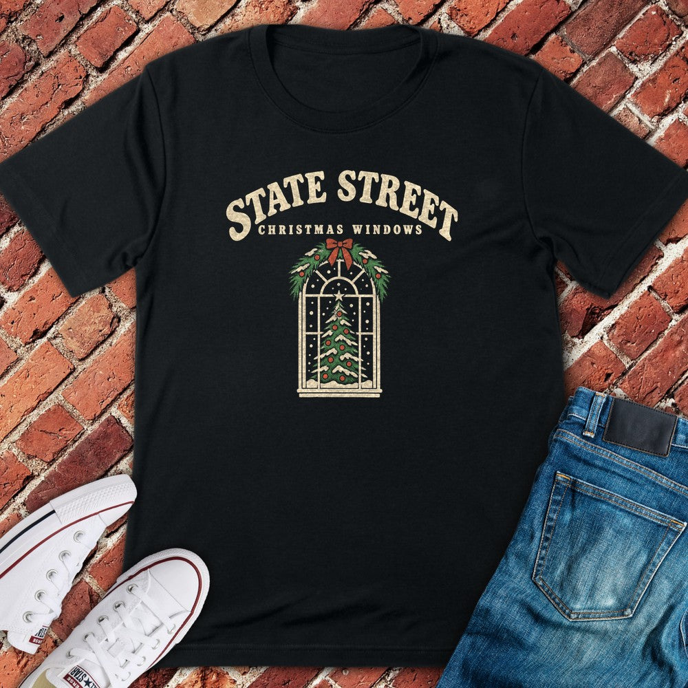 Window Walk T-Shirt - Black