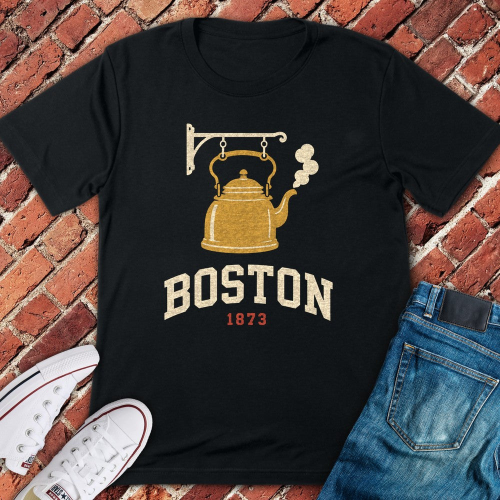 Steaming Kettle T-Shirt - Black