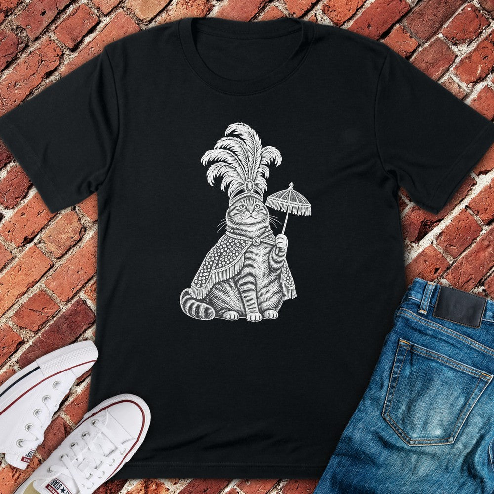 Mummer Cat T-Shirt - Black