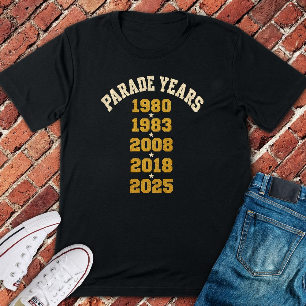 Parade Years T-Shirt - Black