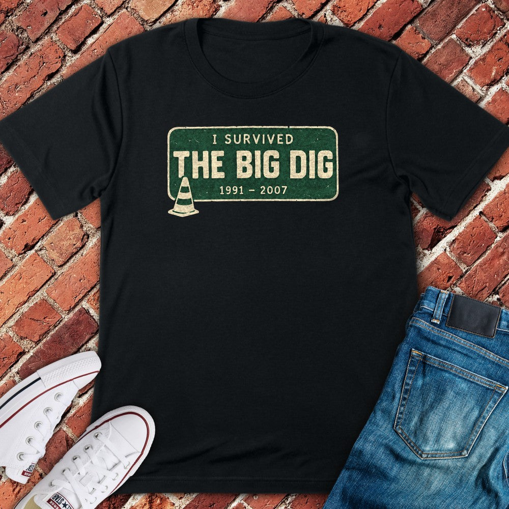 Dig Survivor T-Shirt - Black