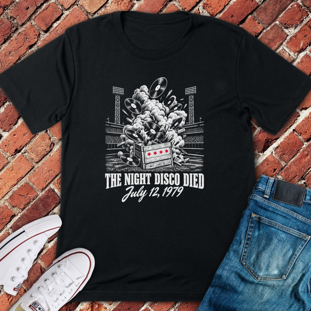 Disco Night T-Shirt - Black