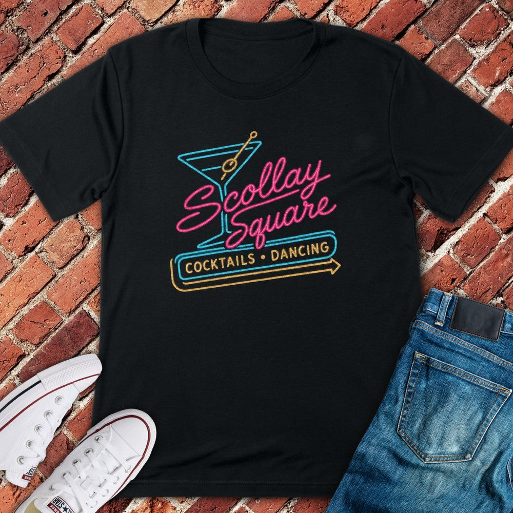 Scollay Neon T-Shirt - Black