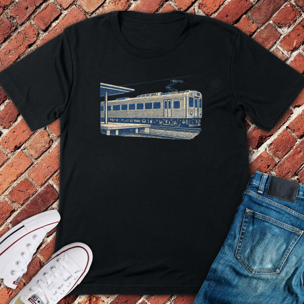 Silver Liner T-Shirt - Black