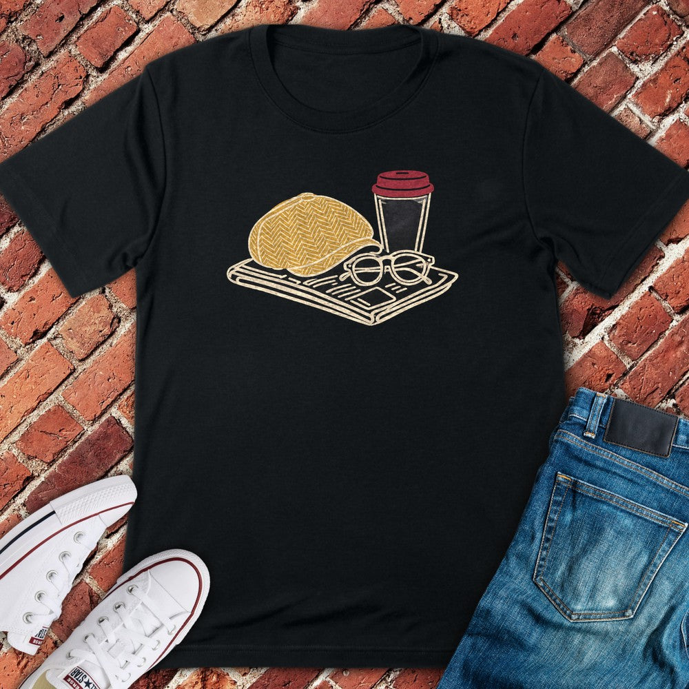 Morning Paper T-Shirt - Black