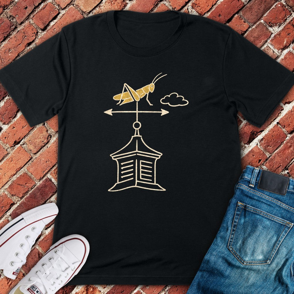 Grasshopper Vane T-Shirt - Black