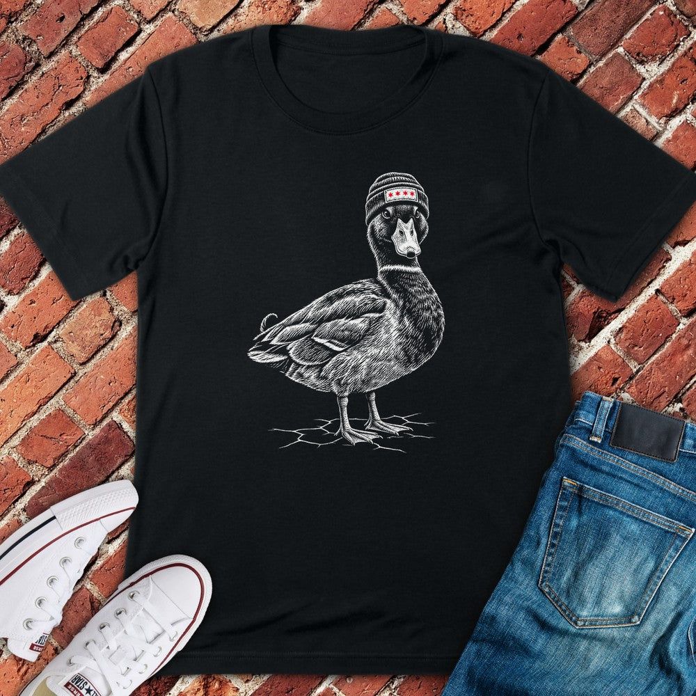 Beanie Mallard T-Shirt - Black