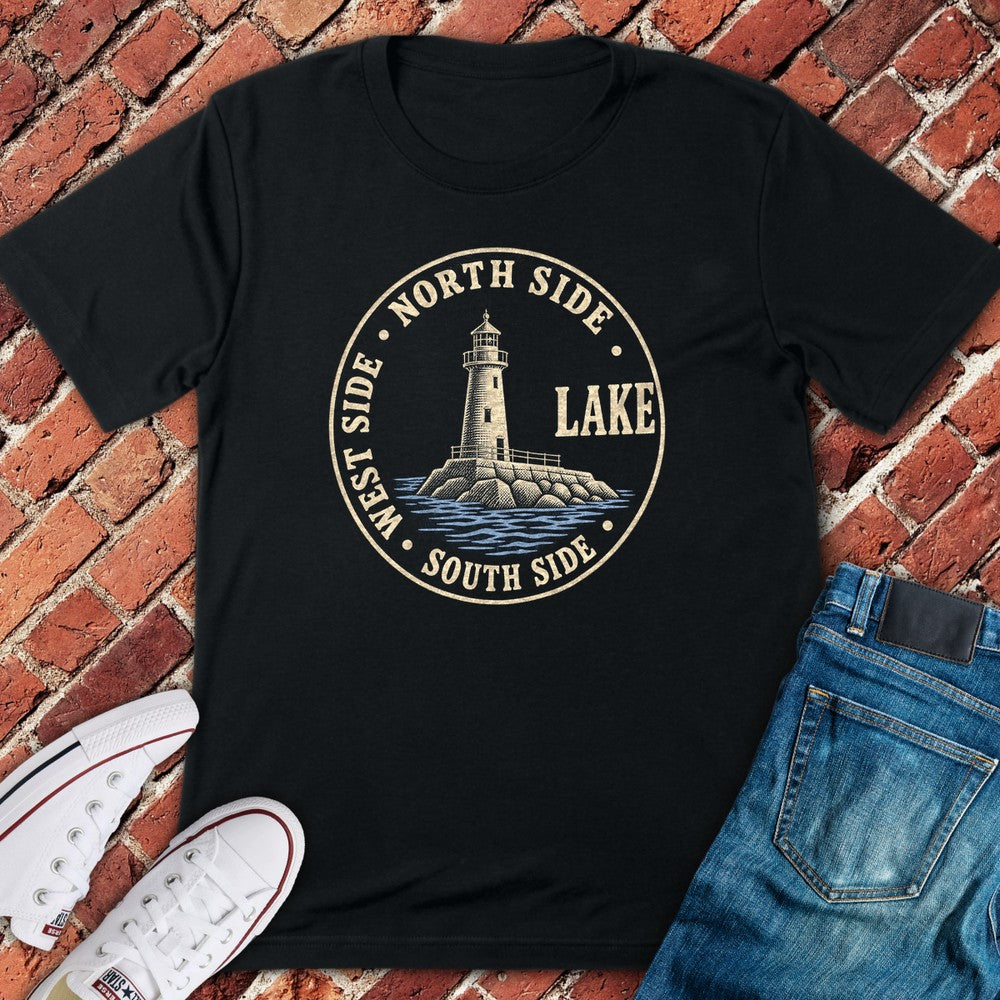 Three Sides T-Shirt - Black