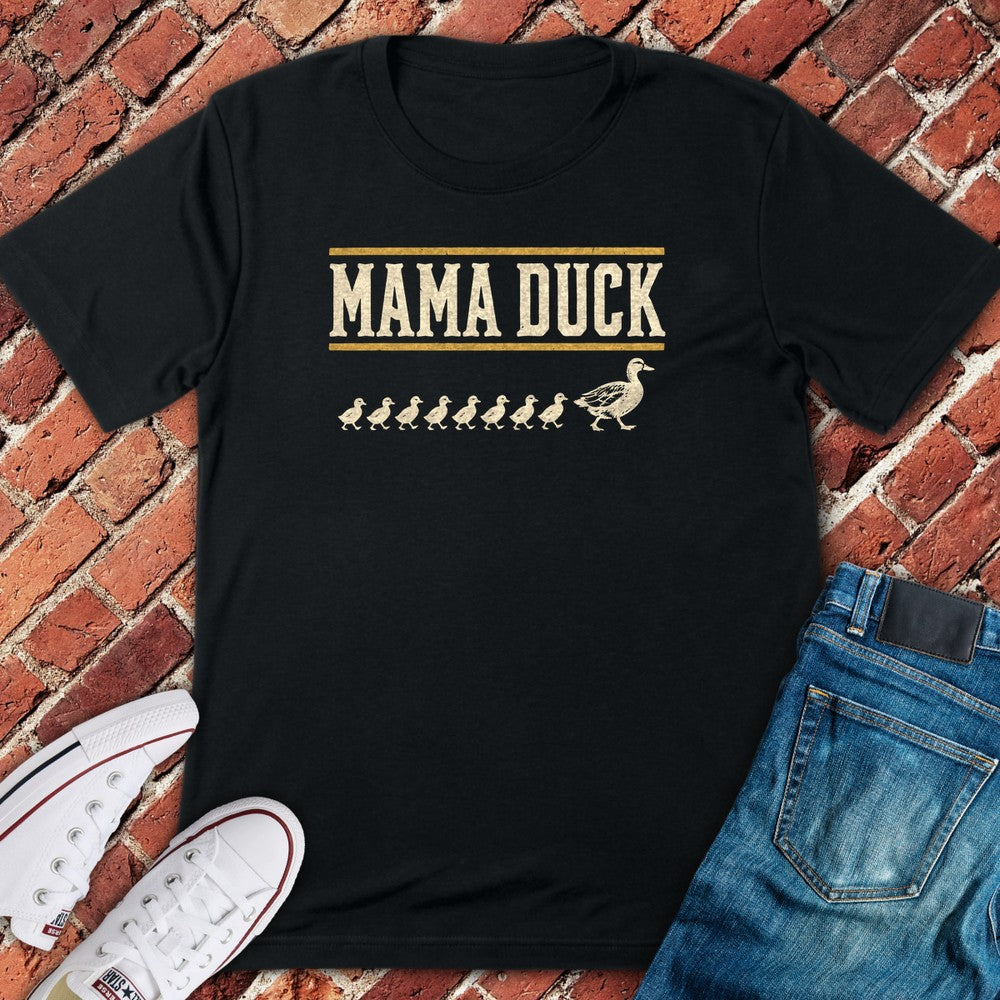 Mama Duck T-Shirt - Black