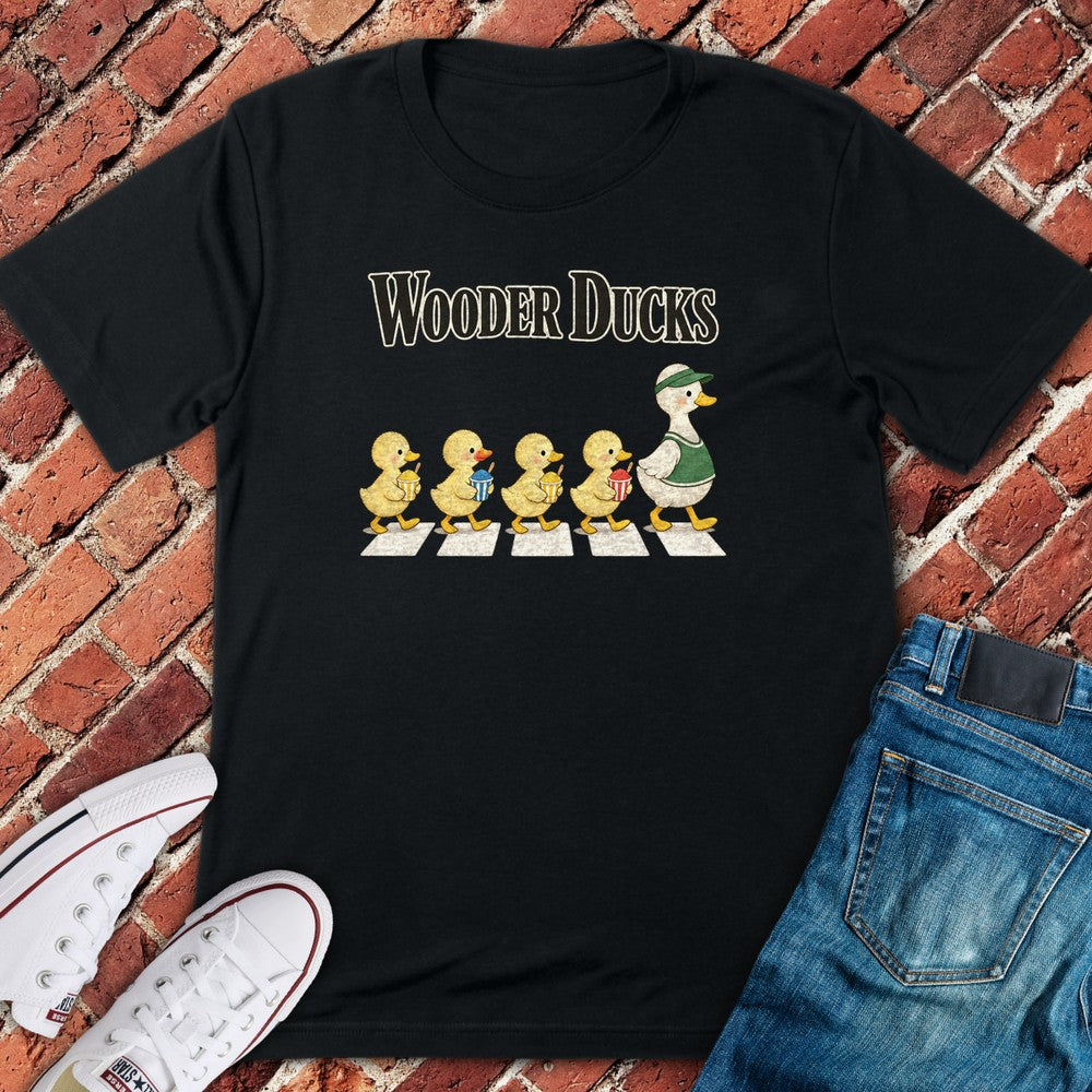 Wooder Ducks T-Shirt - Black