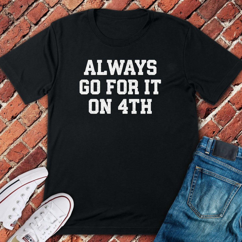 Fourth Down T-Shirt - Black