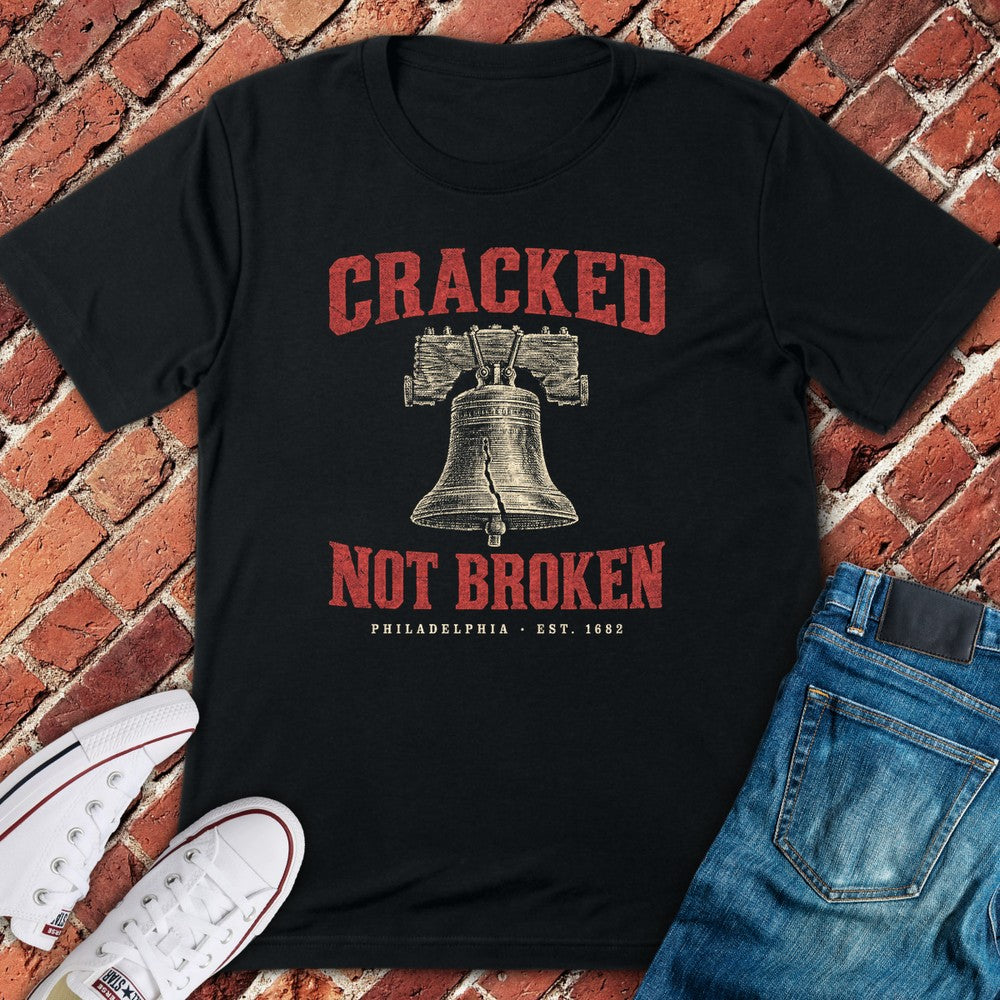 Cracked Bell T-Shirt - Black