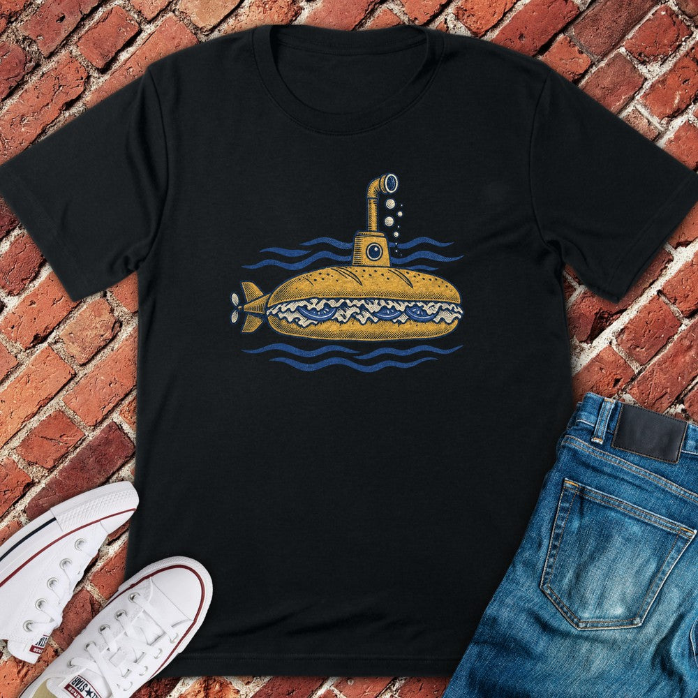 Hoagie Submarine T-Shirt - Black